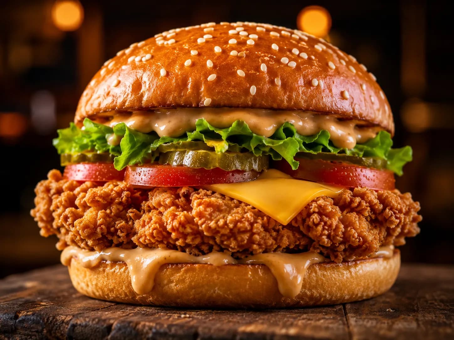 Crispy Chicken Burger