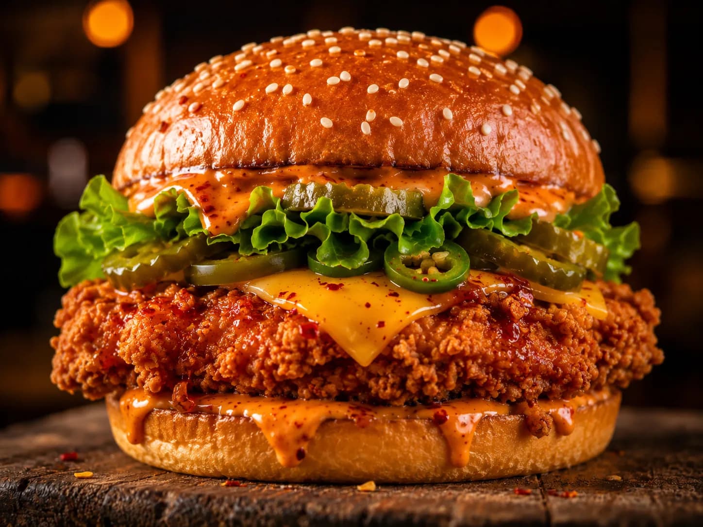 Spicy Chicken Burger