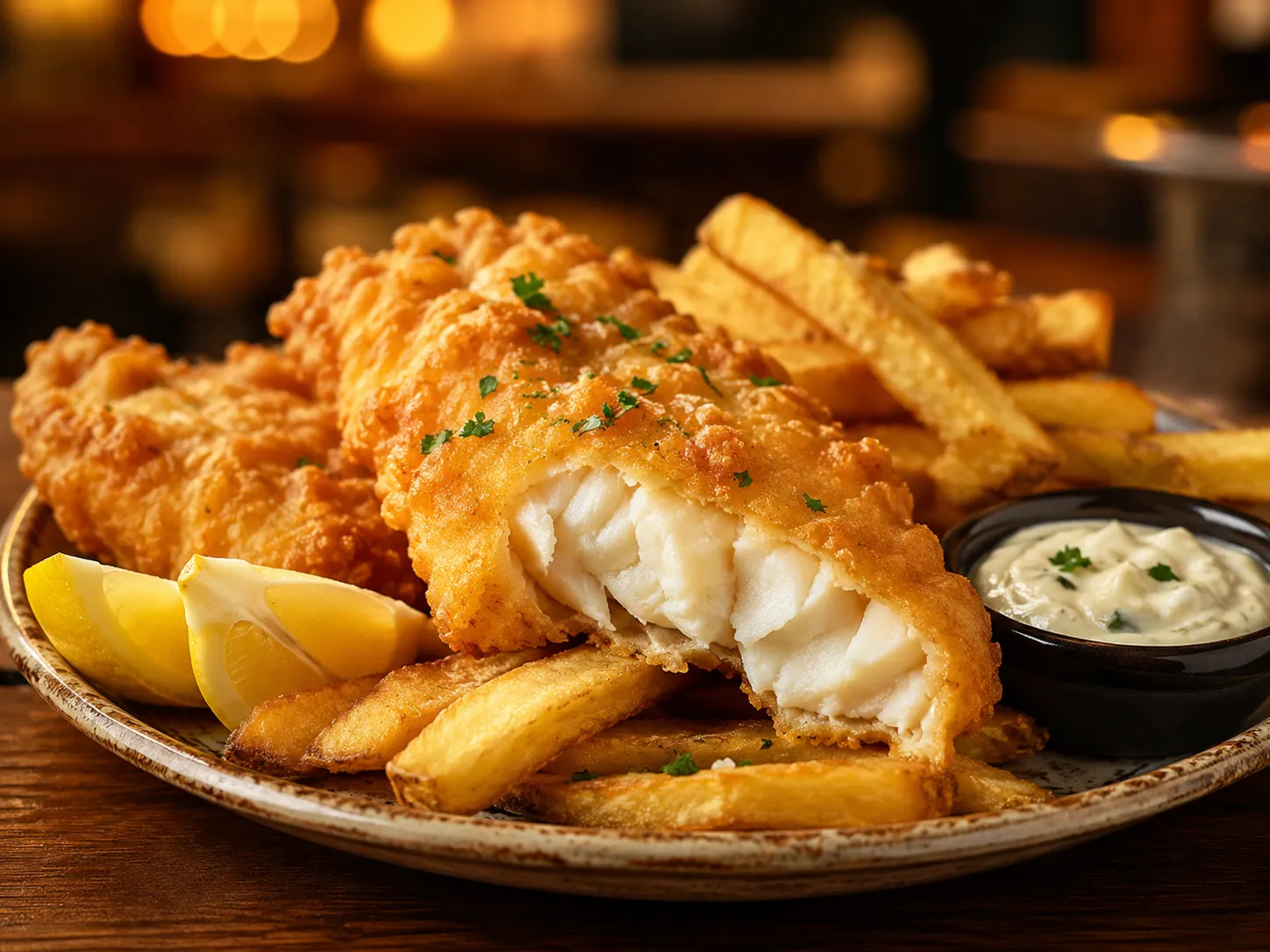 Cod Fish & Chips