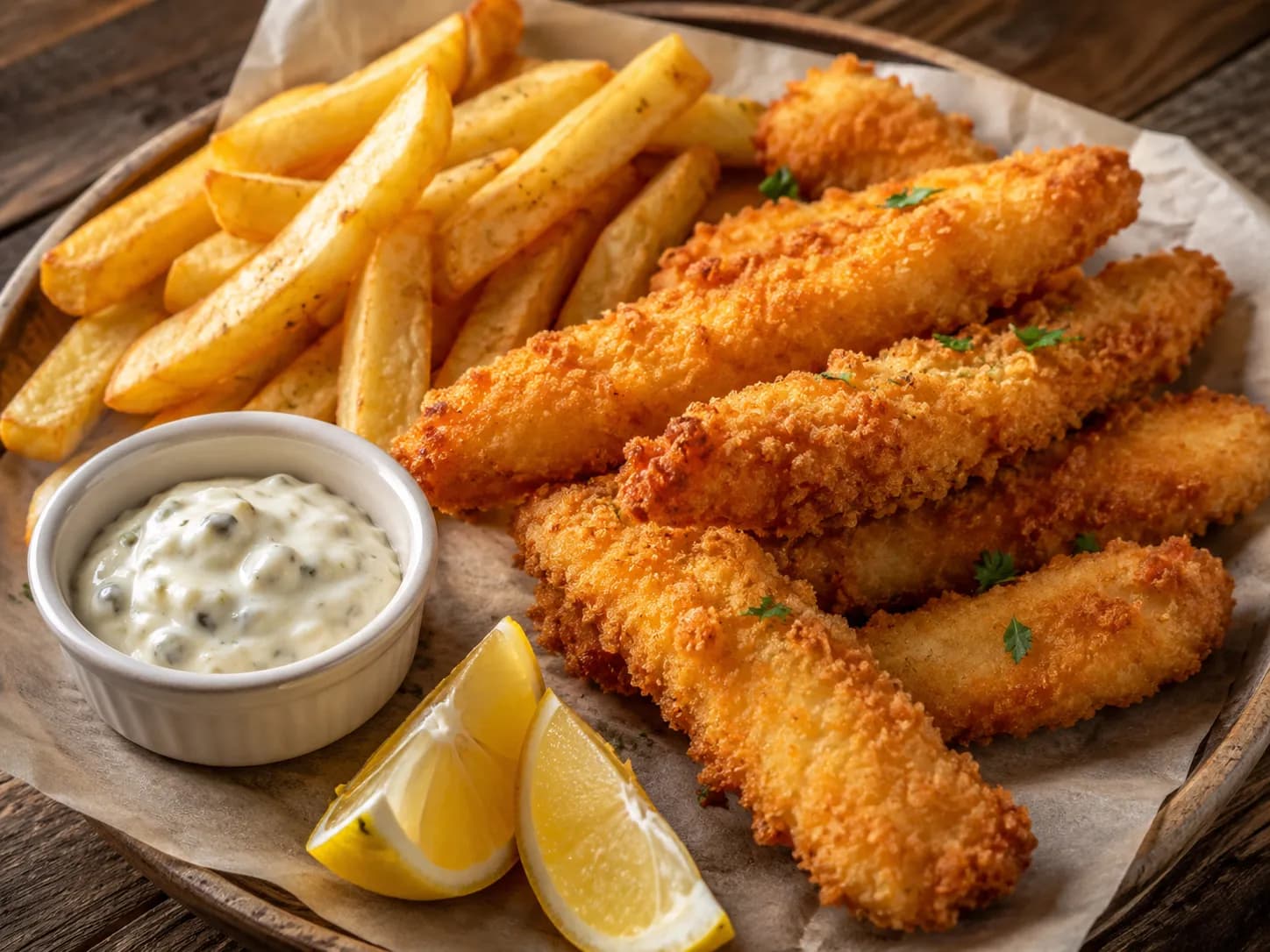 Fish Goujons & Chips