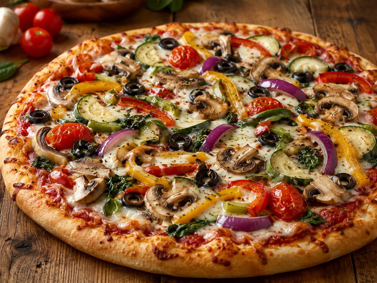 Loaded Veggie Pizza